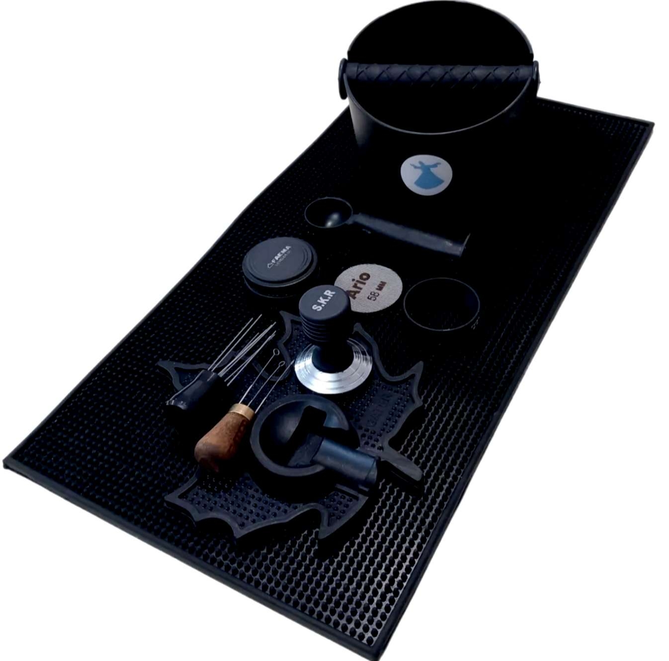 ست مت و تمپر بسته 10 عددی سایز 51